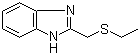 structure of CAS# 99069-37-1, 2-[(乙硫基)甲基]-1H-苯并咪唑