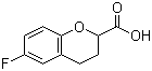 structure of CAS# 99199-60-7, 6-氟色满-2-羧酸