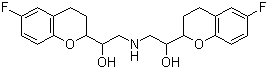 Nebivolol molecular structure (CAS 99200-09-6)
