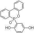 structure of CAS# 99208-50-1, 10-(2,5-二羟基苯基)-10H-9-氧杂-10-磷杂菲-10-氧化物