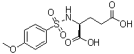 CAS 登录号：99289-76-6, N-[(4-甲氧基苯基)磺酰基]-L-谷氨酸