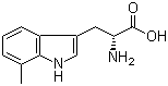 structure of CAS# 99295-80-4, 7-Methyl-D-tryptophan