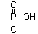 CAS 登录号：993-13-5, 甲基膦酸