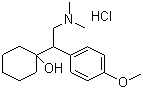 structure of CAS# 99300-78-4, Venlafaxine hydrochloride