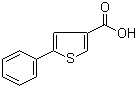 structure of CAS# 99578-58-2, 5-Phenyl-3-thiophenecarboxylic acid