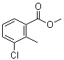 CAS 登录号：99586-84-2, 3-氯-2-甲基苯甲酸甲酯