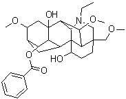 Neoline 14-benzoate molecular structure (CAS 99633-05-3)