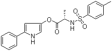 CAS 登录号：99740-00-8, 3-(N-对甲苯磺酰基-L-丙氨酰氧基)-5-苯基吡咯