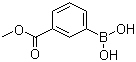 structure of CAS# 99769-19-4, 3-Methoxycarbonylphenylboronic acid