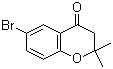 6-Bromo-2,2-dimethyl-4-chromanone molecular structure (CAS 99853-21-1)